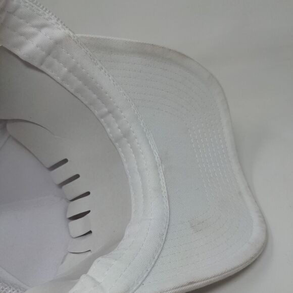 The Plymouth South Beach Snapback Trucker Hat White One Size Mesh Back - Picture 7 of 8